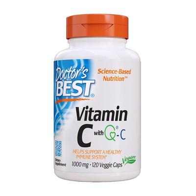 Vitamín C s QC 1000 mg, 120 rostlinných kapslí