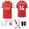 Completo da Casa Arsenal - No. 14 Yorcres, No. 41 Riso, No. 7 Saca, No. 8 Oldgao 2526 Maglia Stagione