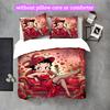 Betty Boop Duvet Cover Set - Without Core & Quilt, Lightweight Machine Washable, Anime Style Gaming Bed Set