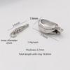4Pcs Craft Supplies Bean Buckle Clasp Fastener Copper Jewelry Making Accessory  Jewelry Accessories