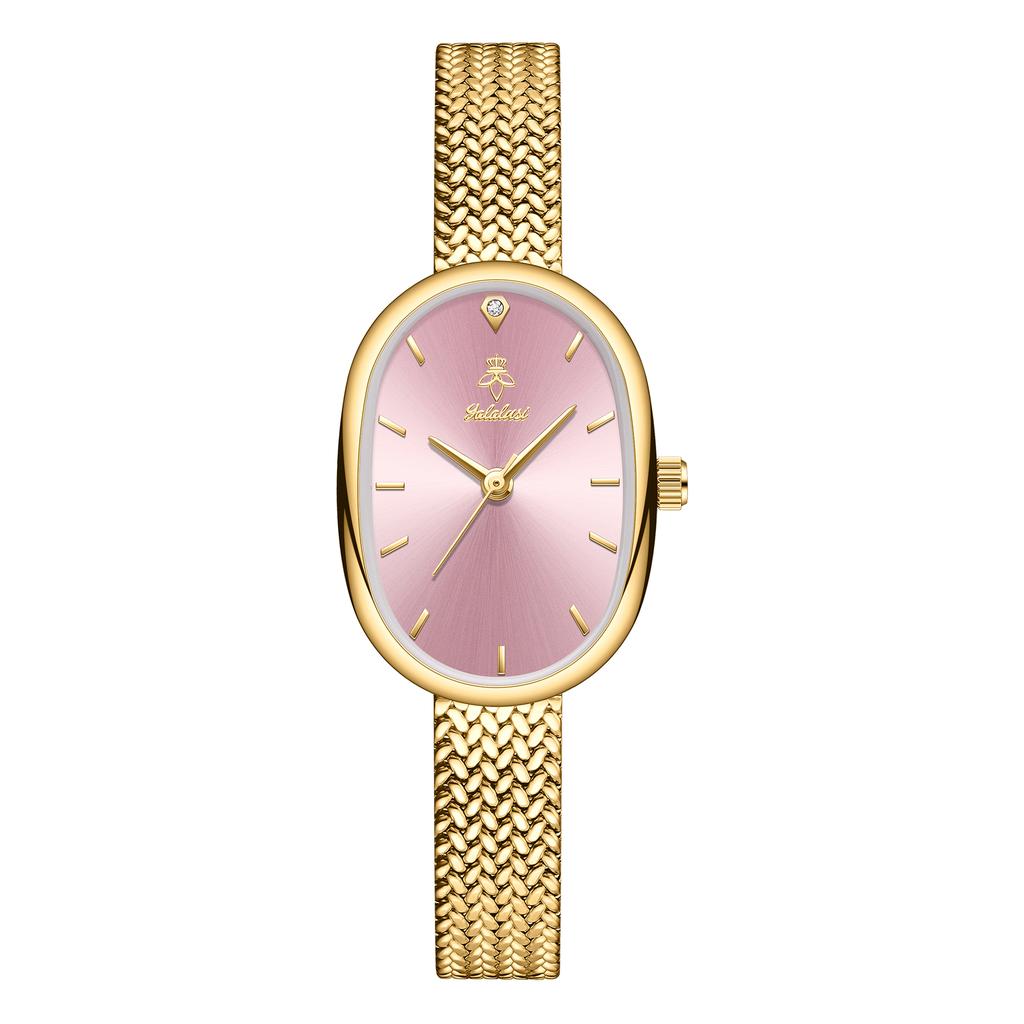 Stylish Minimalist Ladies’ Bracelet Watch: An Elegant Water-Resistant Quartz Timepiece Perfect as a Gift Reloj Mujer Montre