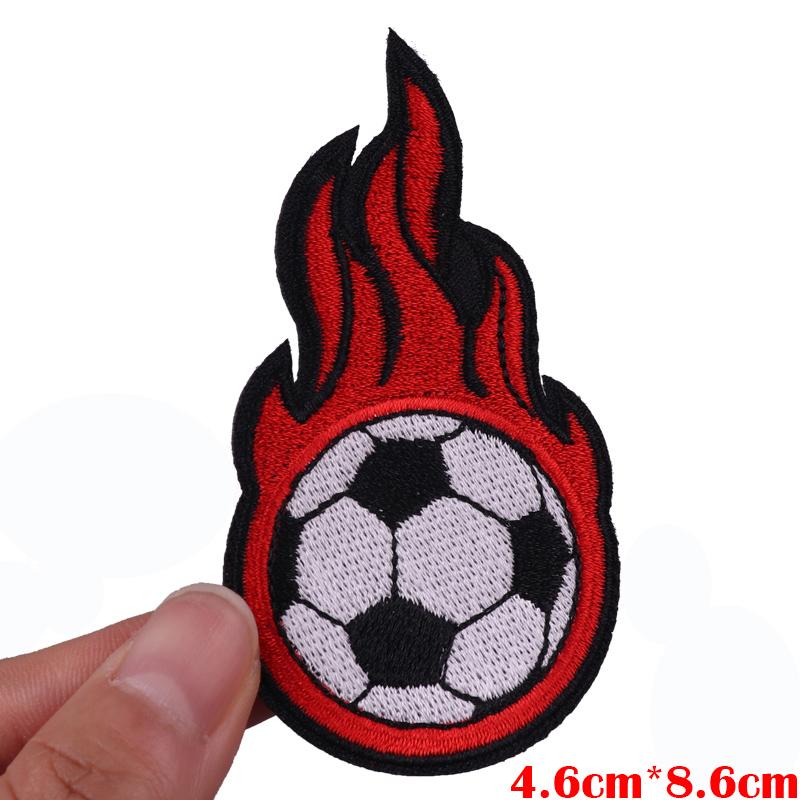 Horror Skull Patch Punk /Letter Embroidered Sew Patch Jackets Backpack Diy Iron On Patches For Clothing Ironing /Stickers 