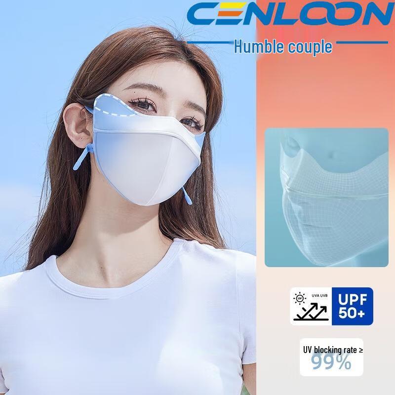 Ice Silk Sun Protection Face Mask