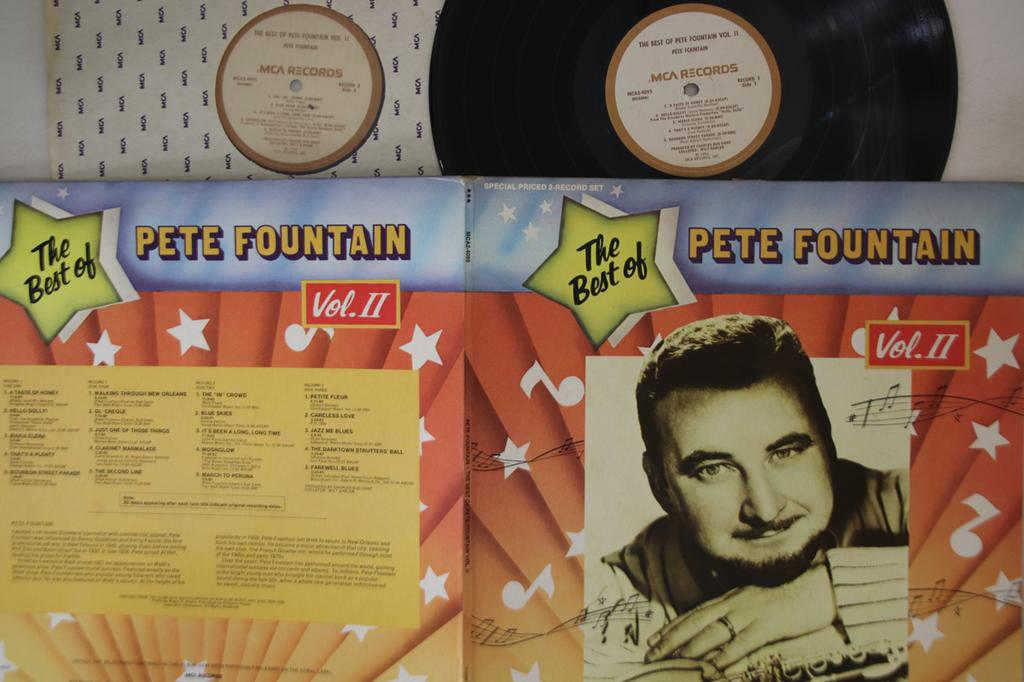 LP Record PETE FOUNTAIN - Best Of Pete Fountain Vol. II MCA24095 MCA 1976 Japan Jazz Used