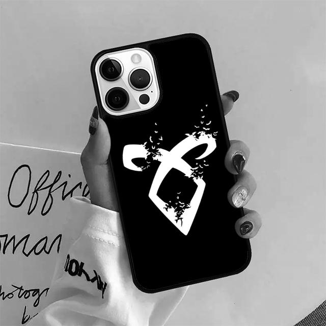 Shadowhunters Angelic Rune logo Cover For iPhone 17 Air 15 16e 14 13 12 Pro Max 11 Pro Max Plus Phone Case Coque