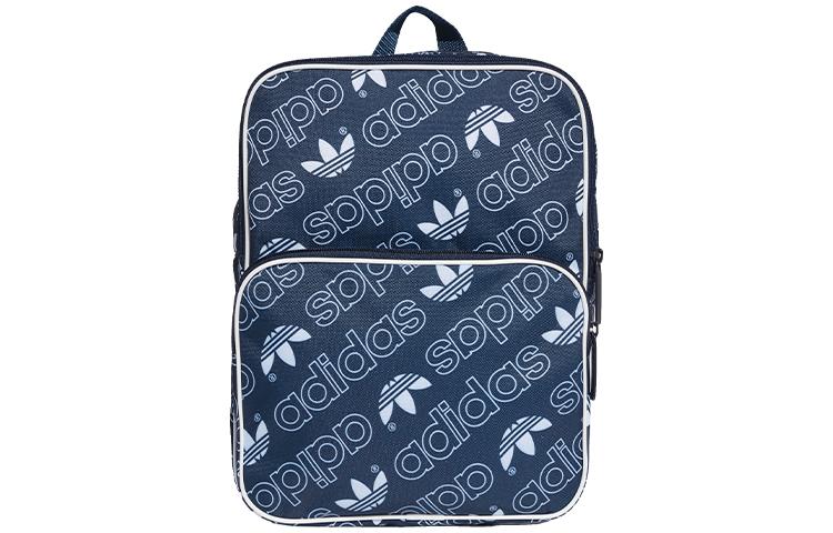 Adidas Originals Polyester Backpack Unisex Dark Blue DH3365