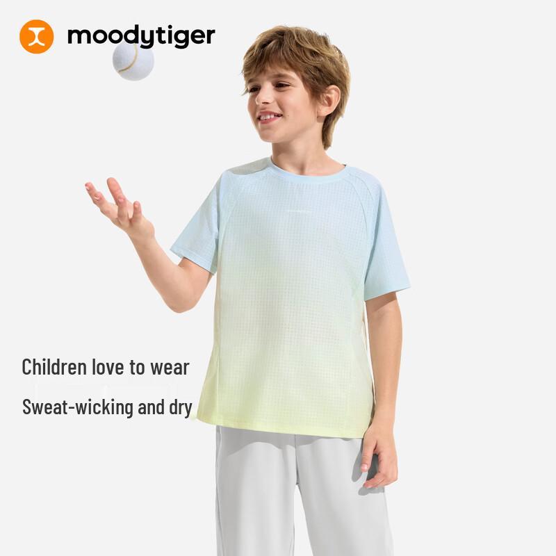 

MoodyTiger Boys Gradient Cool Sport T-Shirt 175