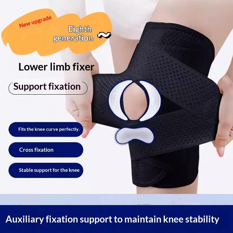 Knee Brace Pain Relief with Compression Support and Adjustable Stabilizers for Running or Workout