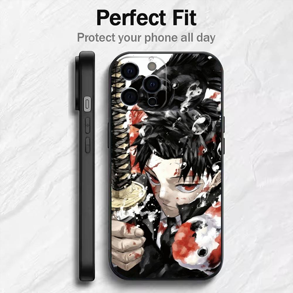 C-Chihiro-oS Manga K-KagurabachiS Phone Case For iPhone17,16,15,14,13,12 Plus,Max Soft Silicone Black Cover