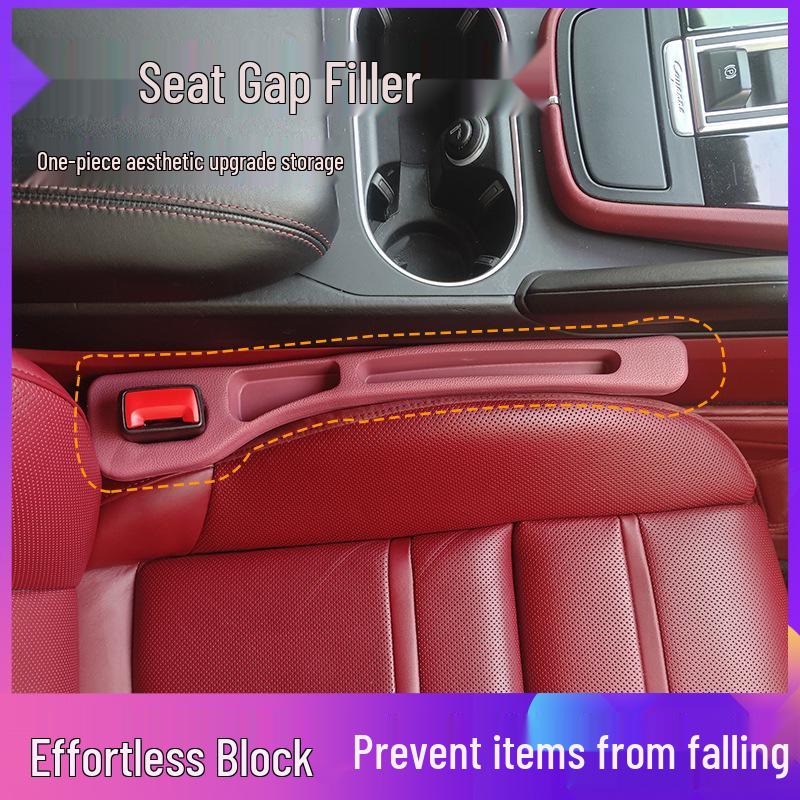 Car Seat Gap Fillers & Leak-Proof Strips with Storage Boxes for Interior Decoration
