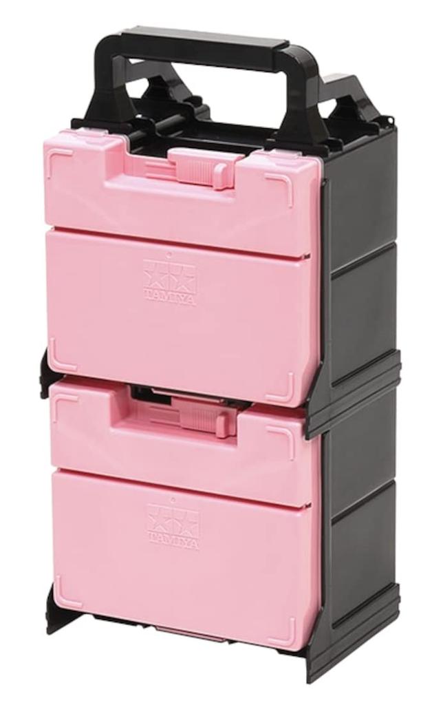 Tamiya Mini 4WD Limited Edition Mini 4WD Portable Pit 95547 (Pink)