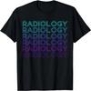 Radiology Rad Tech Radiographer Retro T-Shirt