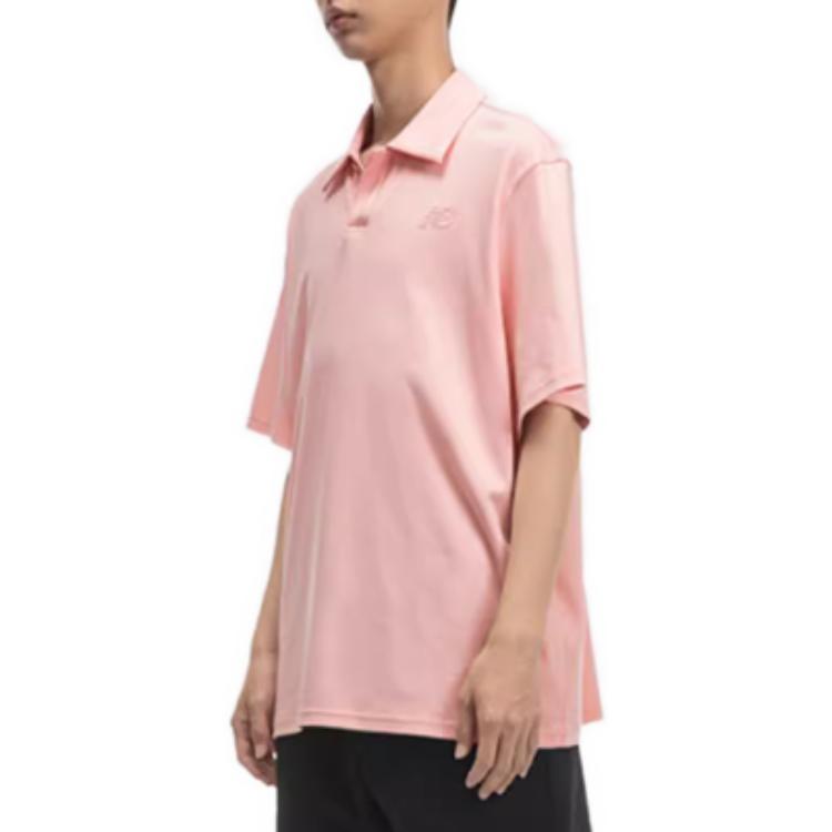 New Balance X Nice Rice SS23 Polo T-Shirt Asia Sizing 'Pink' Men's 5FD27041-PK