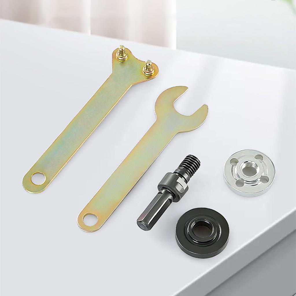 Electric Drill To Angle Grinder Converter Kit Grinding Connection Adapter with Connecting Rod for Polishing Cutting Disc