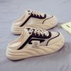 Thick-soled Slippers for Women 2025 New Style Summer Versatile, Fashionable and Casual Muffin Bun