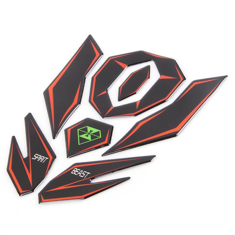 3D Motorcycle Reflective Sticker Fuel Tank Protector Pad Cover Sticker for Honda KTM Yamaha