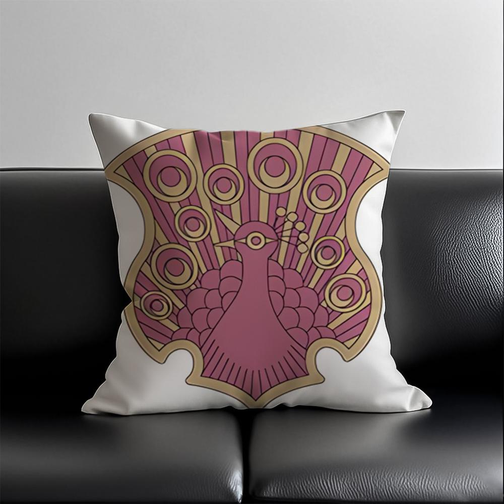 Hot Anime Cartoon Black Clover Pillow Case Anti-Dustmite Pillowcase Invisible Zipper Silky Short Plush Sofa Cushion Cover