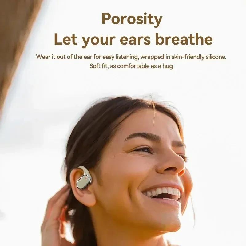 Xiaomi X93 Wireless Ear Hanging Headset, Noise Reduction Hanging Earphones, Waterproof Ear Earphones Work Running Walking