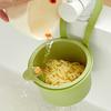 Kitchen Sink Filter Strainer Multifunctional Drain Basket Fruit Vegetable Drainer Rack Water Filter Kitchen Organizer Basket