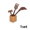 City Friend House Supermarket Constructing Block Picnic Food Accessories Hot-Dog Pizza Fries Chicken Dish Umbrella Timeless Bricks