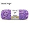 Eight-Strand Cotton Milk Yarn for DIY Crochet and Knitting - Medium Thick, Ideal for Handmade Scarves.