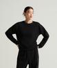Champion Women'S Small Logo Regular Fit Sweatshirt Black