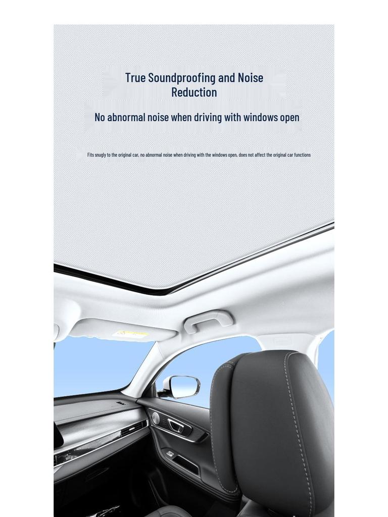 Chery 24 Model Fengyun A8 Sunroof Sunshade - Static Heat Insulation & Privacy Protection Board