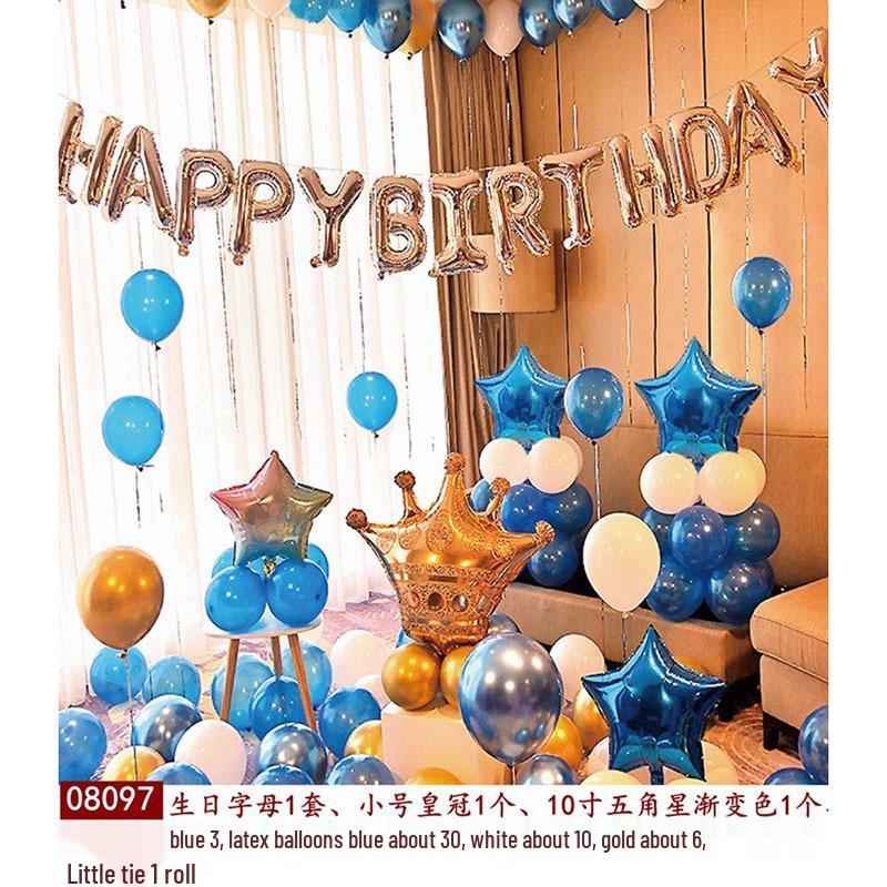 Geburtstagsdeko Ballon-Set für Kinder - Themen-Hintergrund mit Folienballons