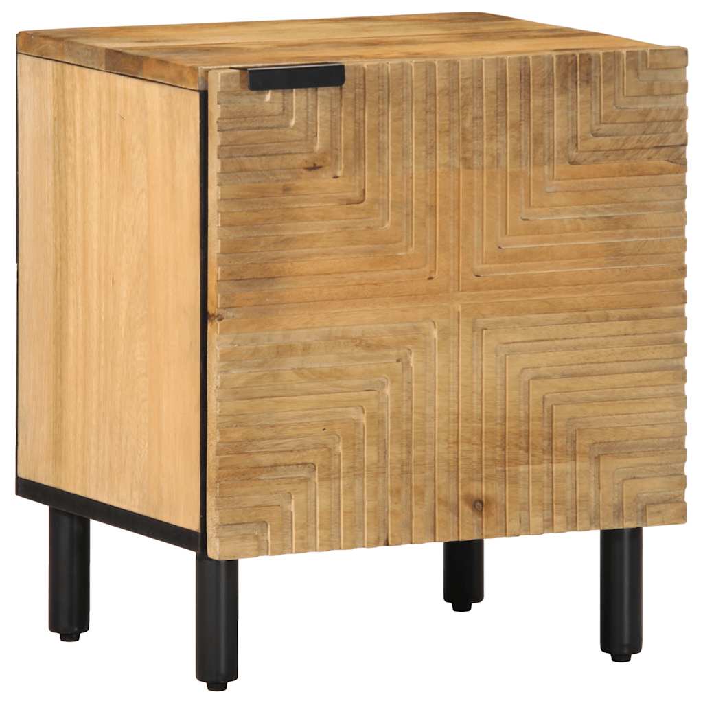 Nightstand Brown 40 x 33 x 46 cm Solid Mango Wood