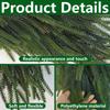 Artificial Pine Needle Teardrop Door Decor - Norfolk Green Teardrop Wreath Suitable for Outdoor Christmas Decoration On Doors