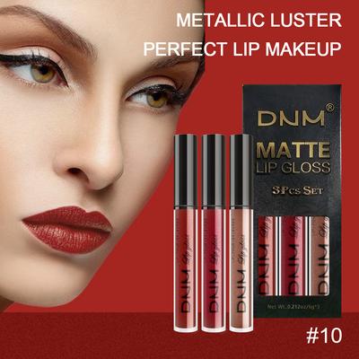 Long-lasting Matte Lipstick, Waterproof Lip Gloss Set, Non-sticky Velvet Lip, Suitable for Women and Girls, Lipstick