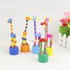 Giraffe Figurine Wooden Toy Giraffe Rocking Giraffe Puppets Toysrandom Style