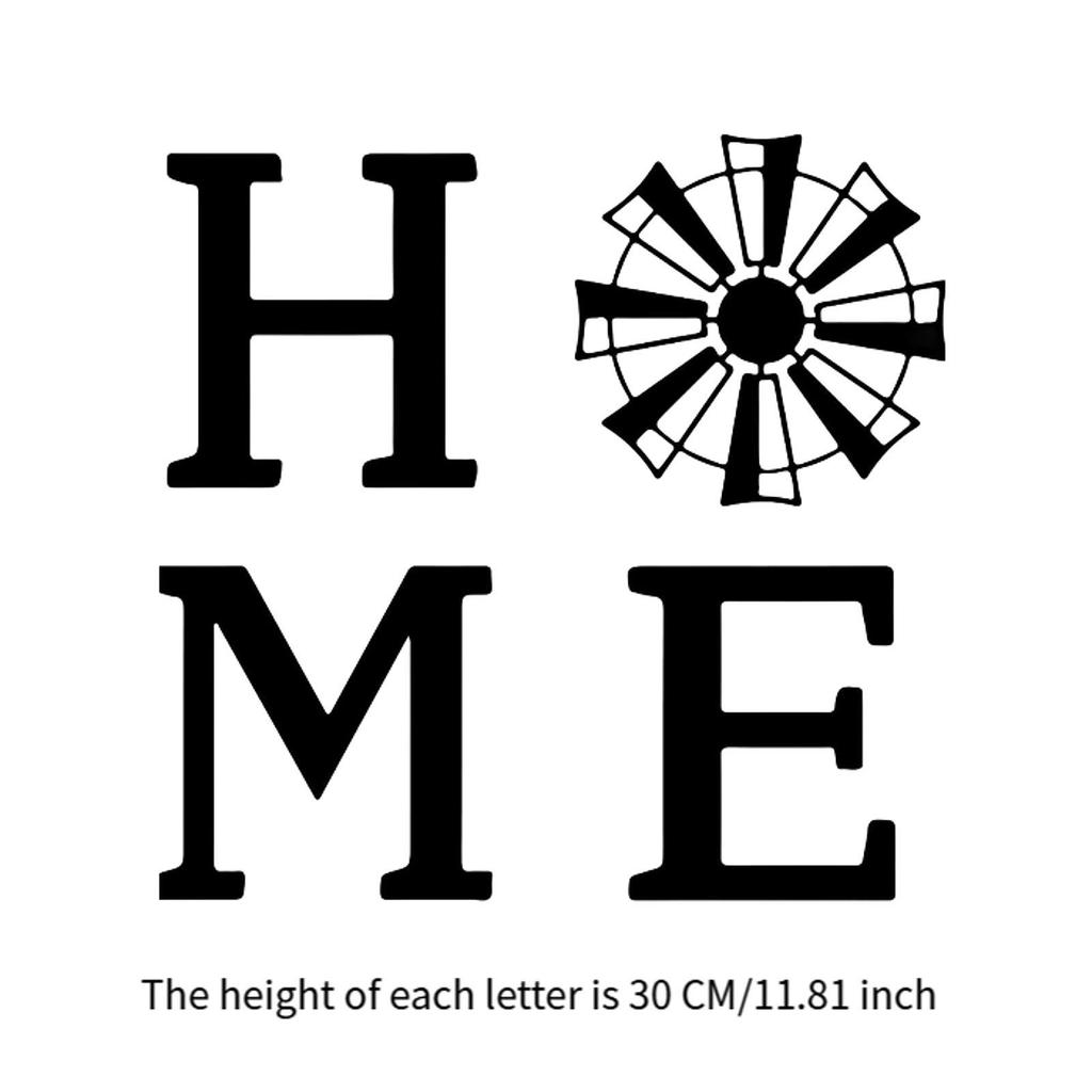 Farmhouse Home Signs Ideal Gift Aesthetic Home Letters Wall Art for Laundry Rooms Living Room Dining Room Hallways Entryway