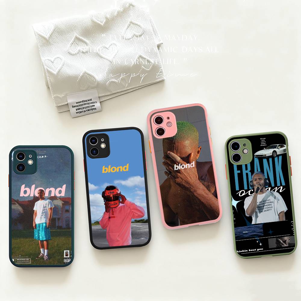 Album F-Frank O-Ocean Rap Matte Transparent Phone Cover For IPhone Case 16 15 14 13 12 11 Pro Max X XS Max Plus