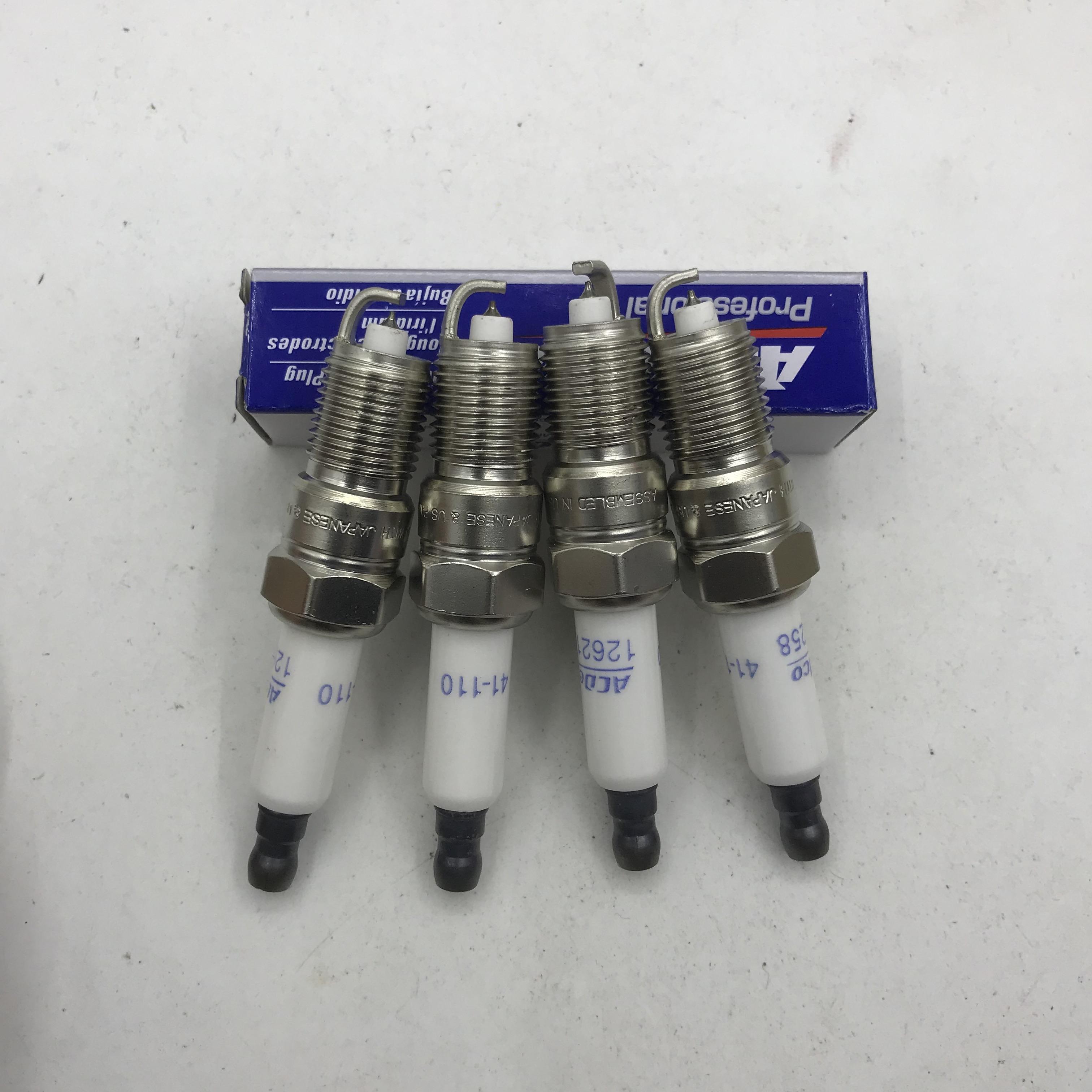 

4 шт./лот 41-110 12621258 Свеча зажигания для BUICK CADILLAC CHEVROLET Cadillac Chevrolet GMC Hummer 41110 12621258 4pcs