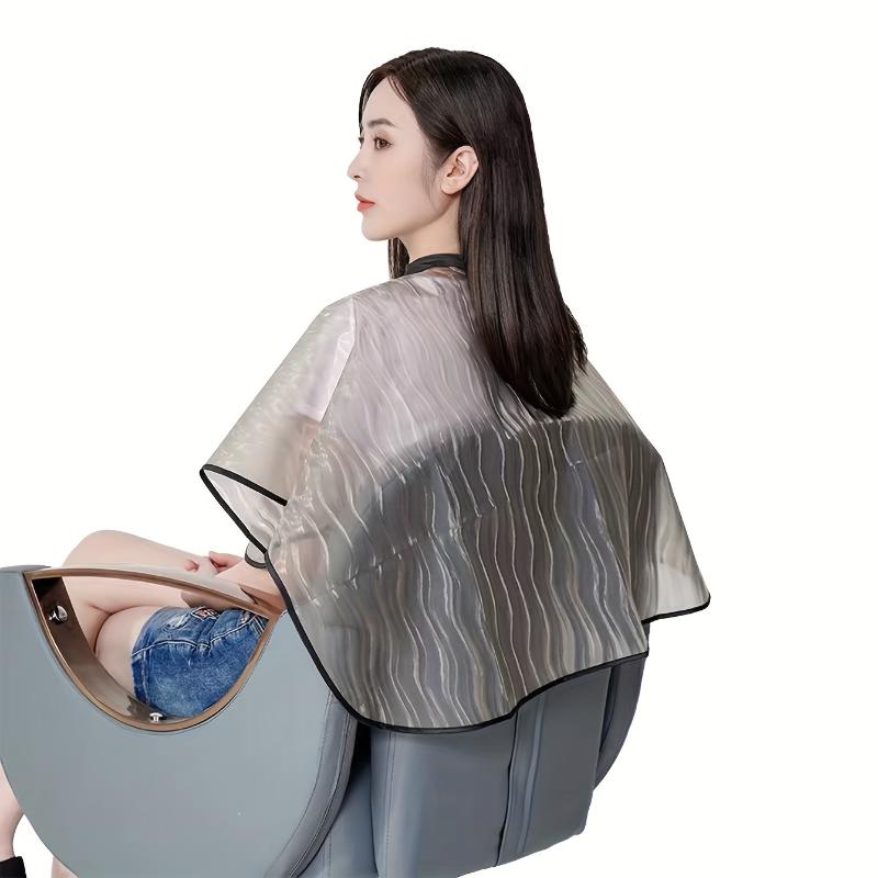 Barbershop Hairdressing Cape Waterproof Hair Coloring Wraps For Hair Color Shampoo Hair Dye Cloth Haircut Cloak Tools