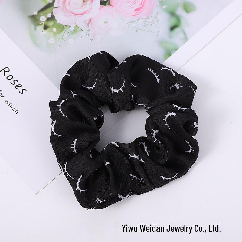 European & American Fashion Silk Hair Ties & Headbands for Women - Customizable Logo