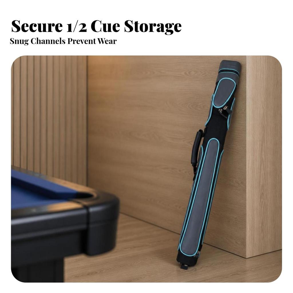 Two-Hole Cue Case Long-Lasting Billiard Comfortable for Travel