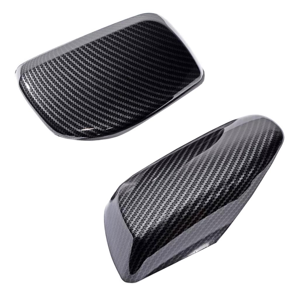 2 Stück Echte Kohlefaser Seitenspiegelabdeckung Für BMW E60 2004-2007