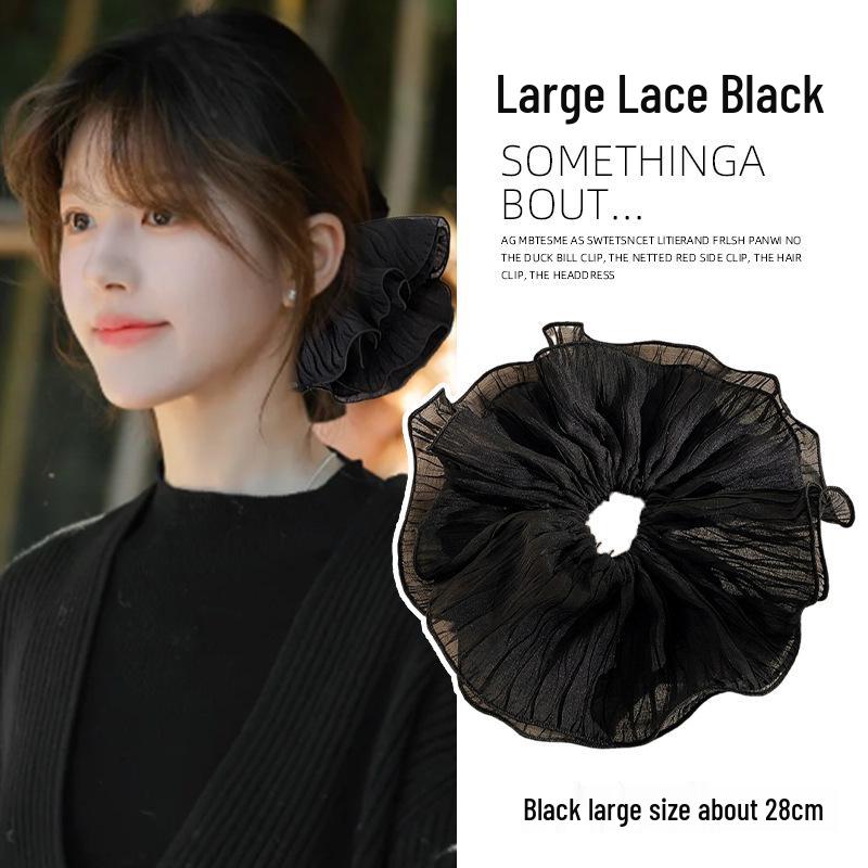 Women's Fresh Intestine Hair Tie: Gentle, Versatile, Sweet & Cute for Damage-free, Stylish Buns this Summer