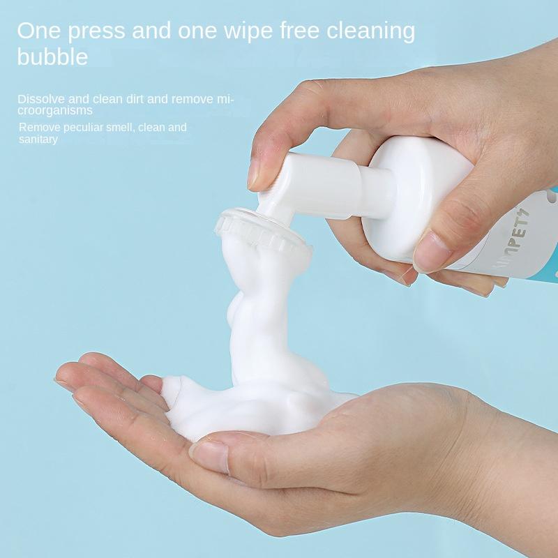 Dog's Paw Free Cleaning Foam Brush Head Massage Pet Foot Cleaning Cat Foot Cleaning Pet Supplies