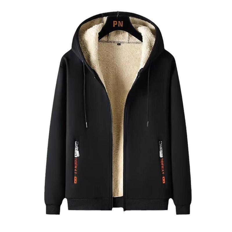 Herren Winter Lammfell Sportjacke und Hosen Set