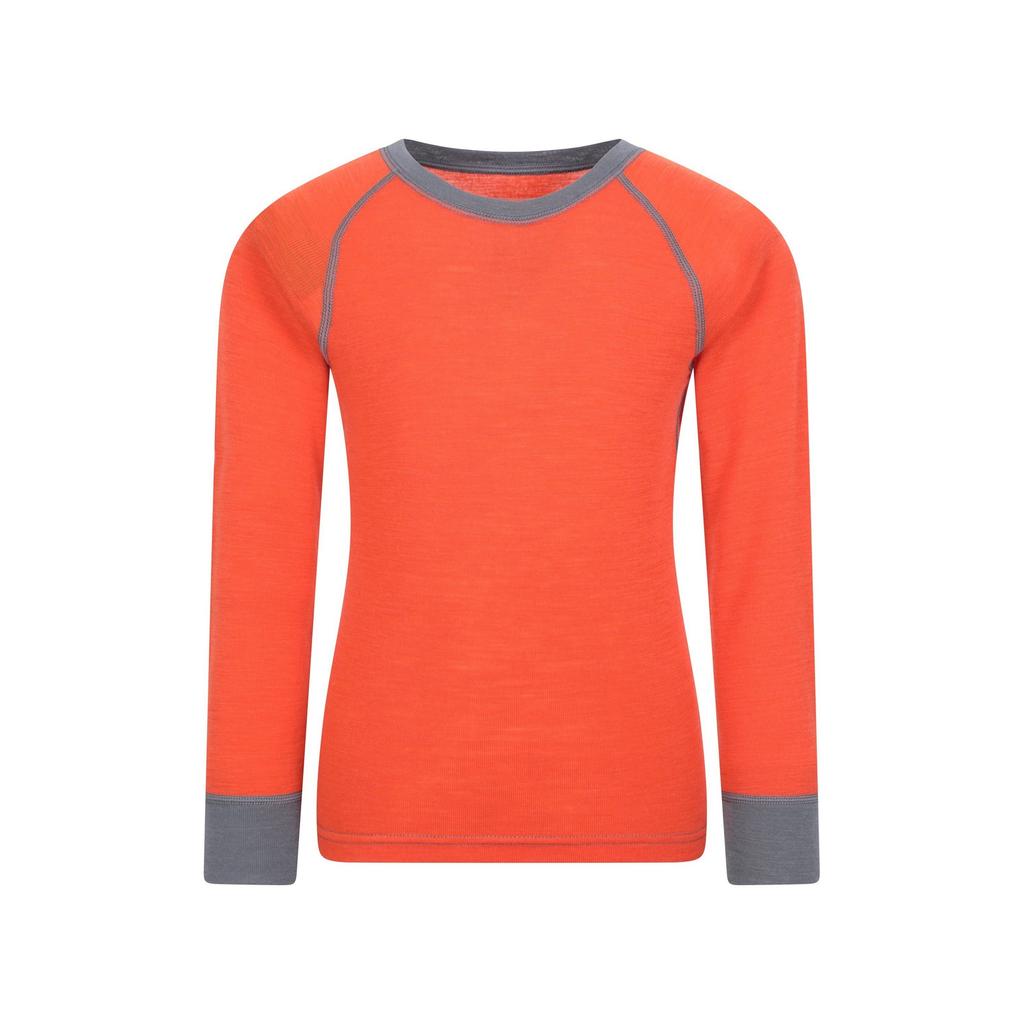 Mountain Warehouse Childrens/Kids Merino II Round Neck Base Layer Top