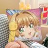 1Pc Kawaii-S-Sakura Cardcaptors Pillow Case Fashion Square Pillowcase Bedroom Sofa Room Ins Decoration Leisure