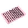 Thick Natural 120 Tufts False Eyelashes Set 8-16Mmdiy Segmented Single Tufts Curled Eyelashes
