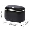 Mini Trash Can With Lid Small Trash Can Desk Trash Can Countertop Tiny Desktop Waste Garbage Bin Commercial Office Wastebasket