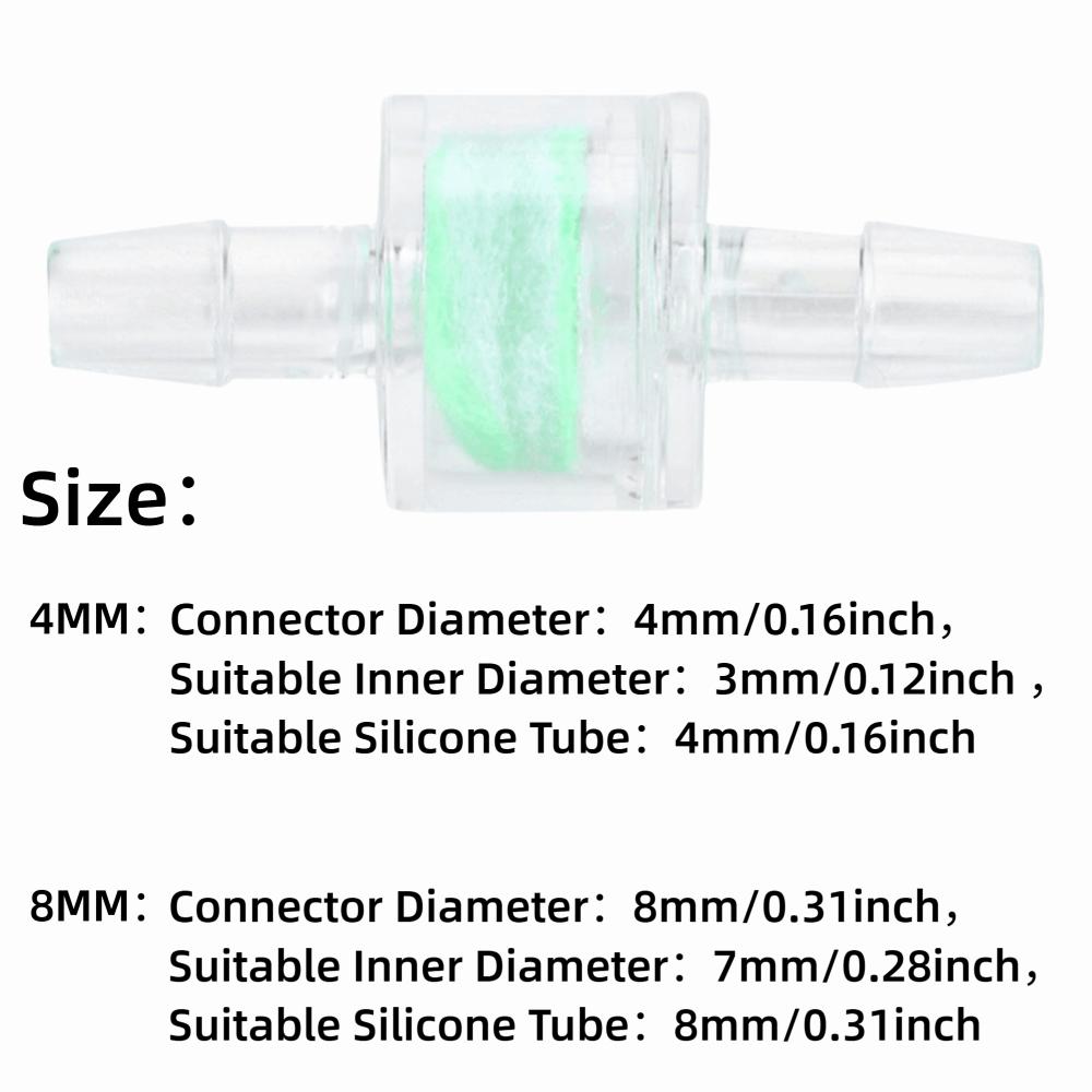 10PCS Set Green Aquarium Water Pump Hose Filter Silicone Tube Aquarium Filter  Water Garden Pond