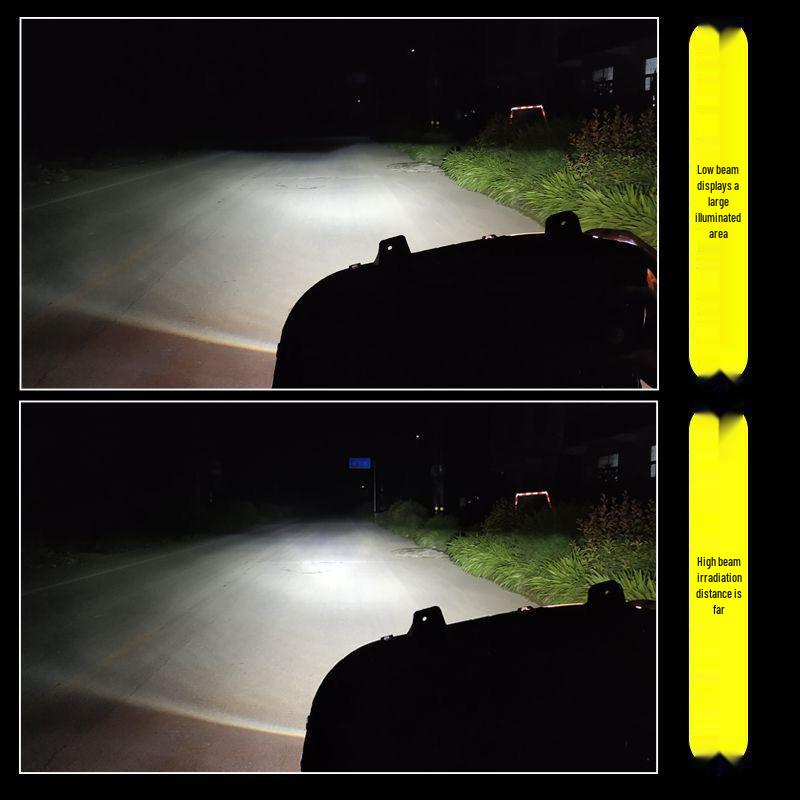 Compatible Jiefang J6P Headlight LED Bi-Beam Projector Lens for J6P500/550 Navigator Edition