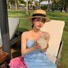 Beach Versatile Womens Hat In Black And White With Uv Protection Bamboo Fiber
