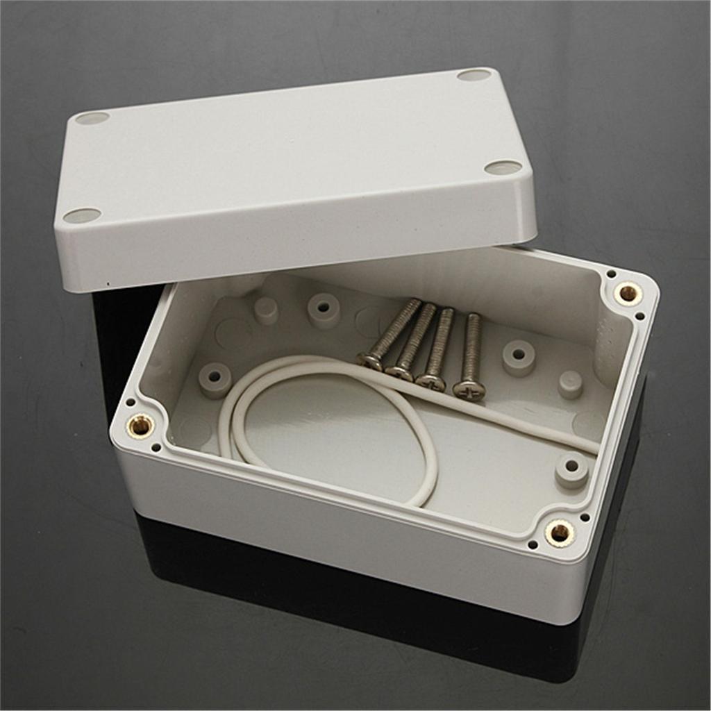 Gray IP65 Waterproof ABS Junction Box Outdoor Electrical Enclosure